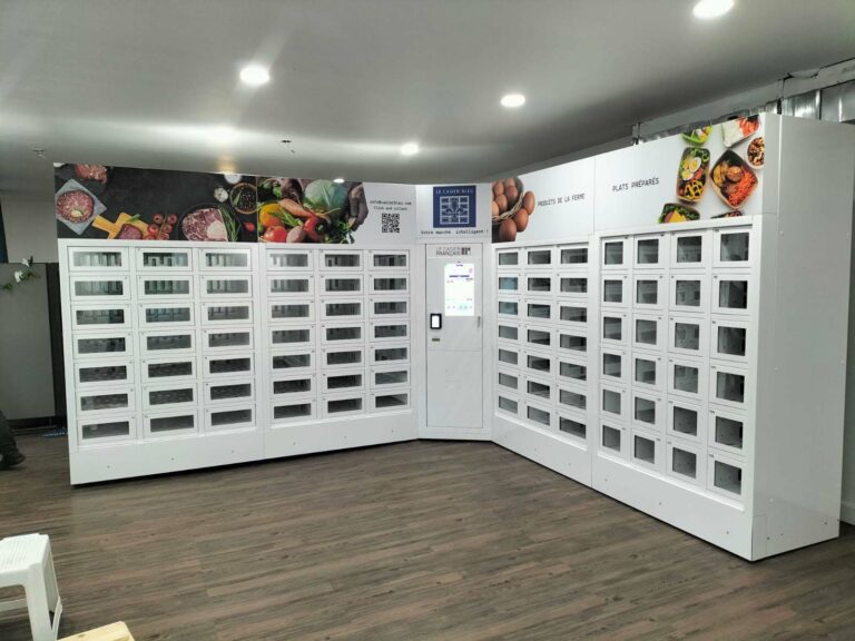 Distributeur automatique Automat-e Le Casier Bleu Canada